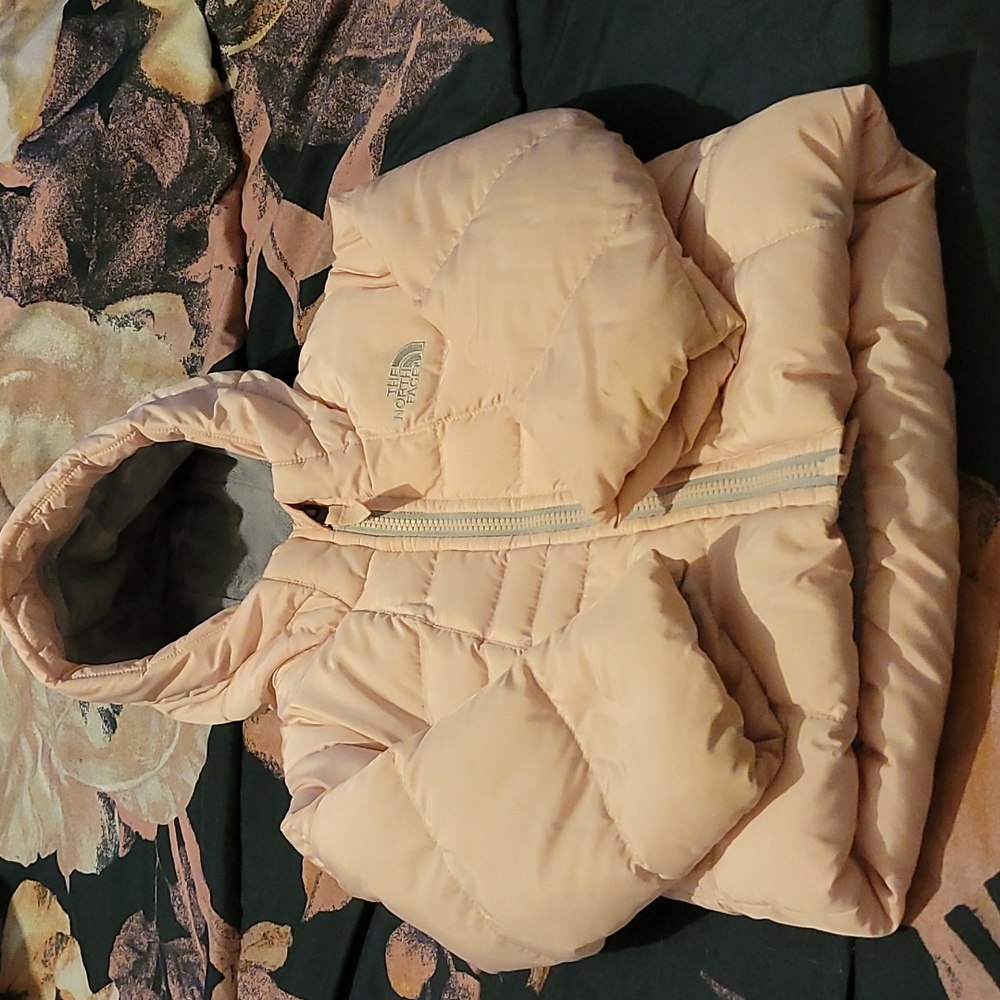 Toddler girl North Face puffer coat size 3T